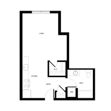 Studio - A3 230 floor plan